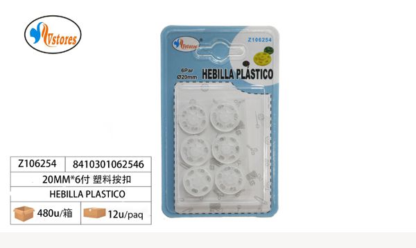 Hebilla plastica