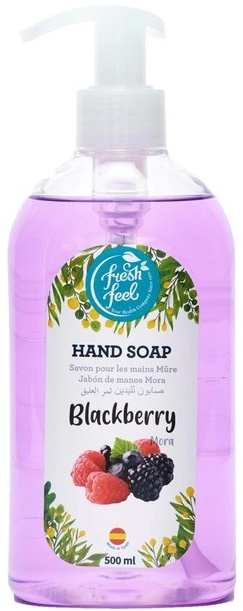 Fresh feel jabon de manos 500ml mora