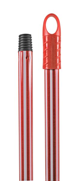 Mango rayado rojo/blanco 140cm