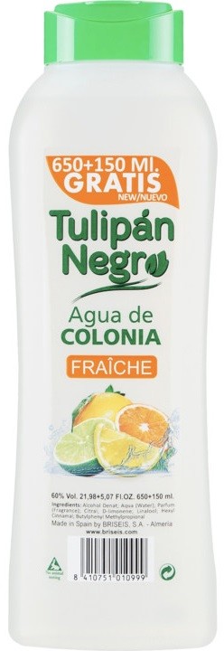 Tulipan negro agua de colonia 650+150ml. frai