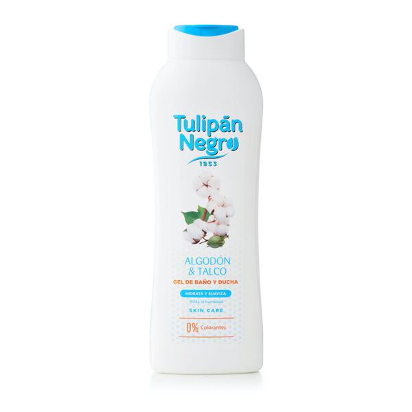Tulipan negro gel 650ml.algodon y talco