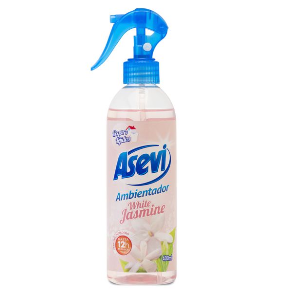 Asevi ambientador 400ml. white jasmine