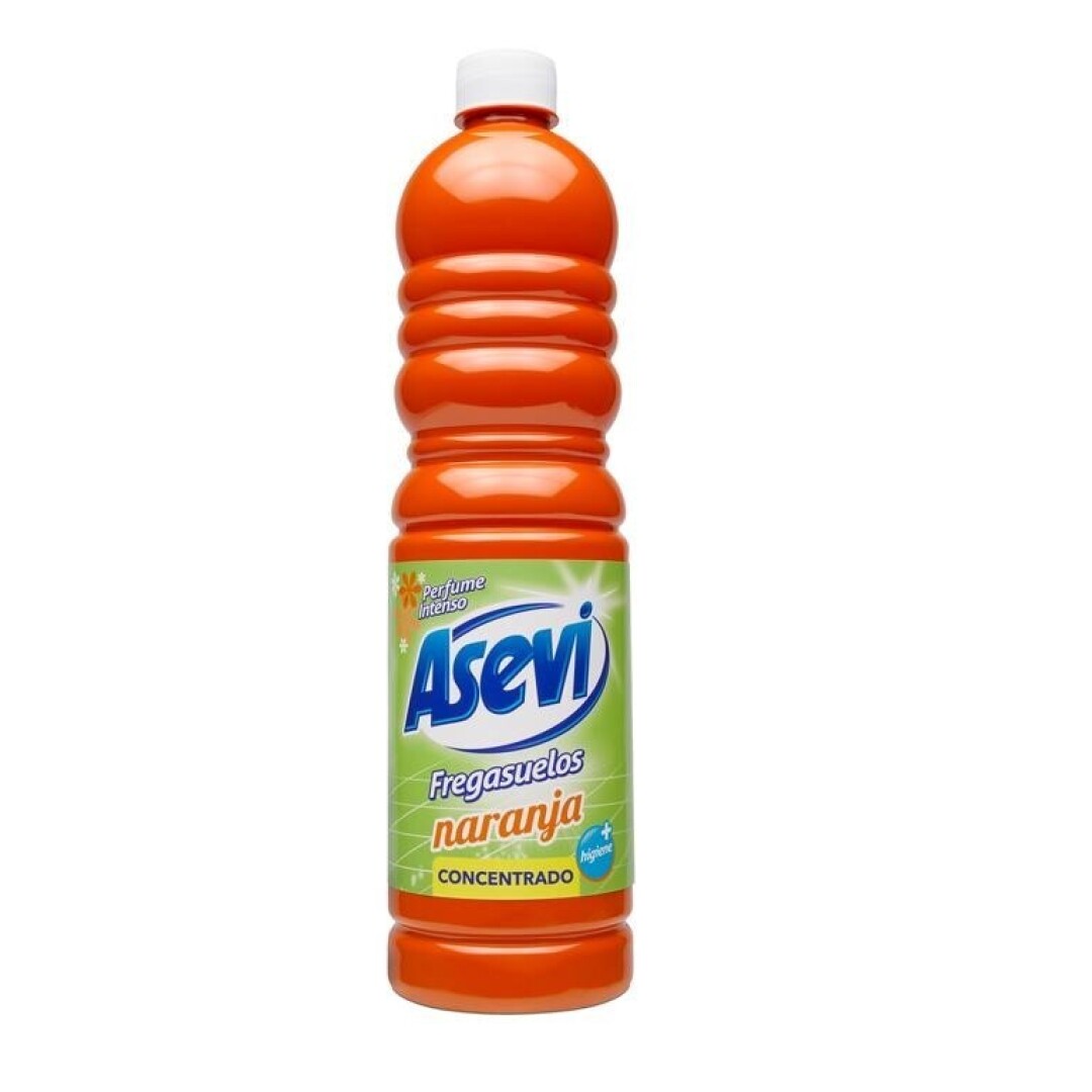 Asevi fregasuelos 1150ml naranja