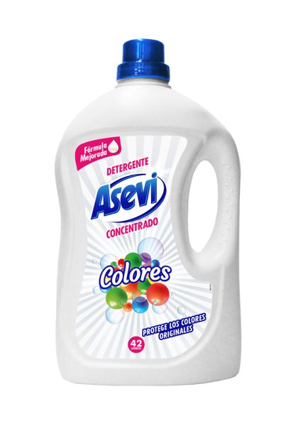 Asevi gel deterg.colores 40+4 dosis