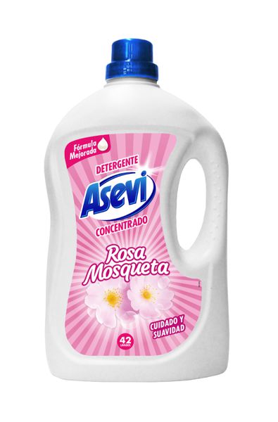 Asevi gel deterg rosa mosqueta44 dosis