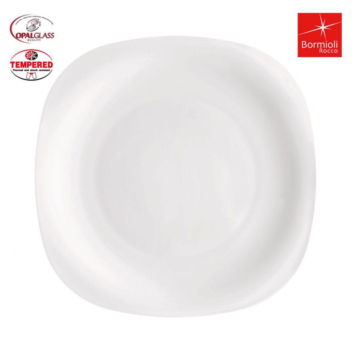 Bajo plato 31x31cm "parma"