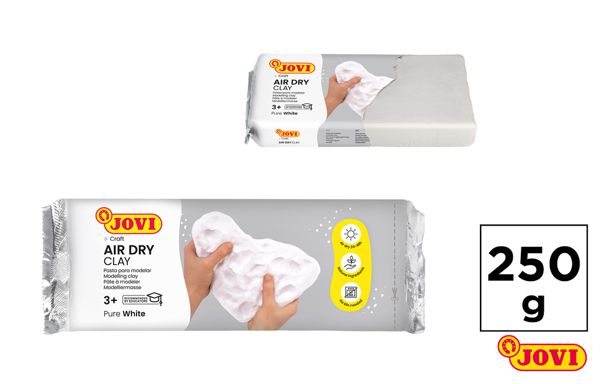 Jovi pasta para modelar 250g blanca