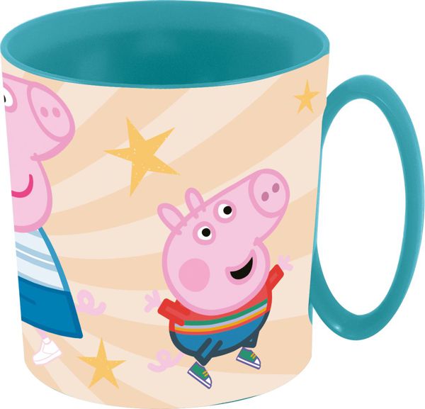 Stor taza micro 390 ml peppa pig kindness counts