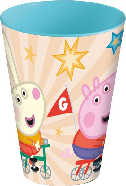 Stor vaso easy grande 430 ml peppa pig kindness counts