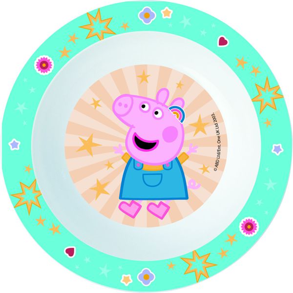 Stor cuenco micro kids peppa pig kindness counts