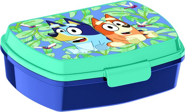 Stor sandwichera rectangular bluey