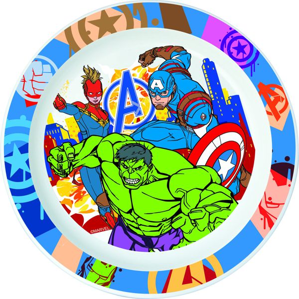 Stor plato micro kids avengers bombers