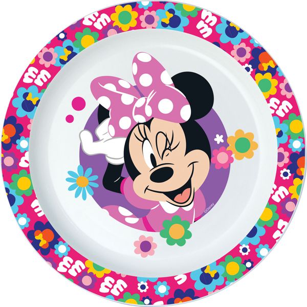 Stor plato micro kids minnie bold florals