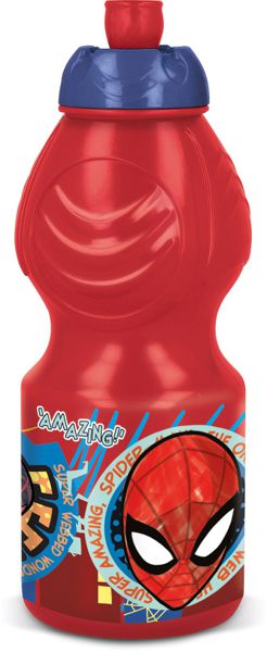 Stor botella sport 400 ml spiderman mob rules