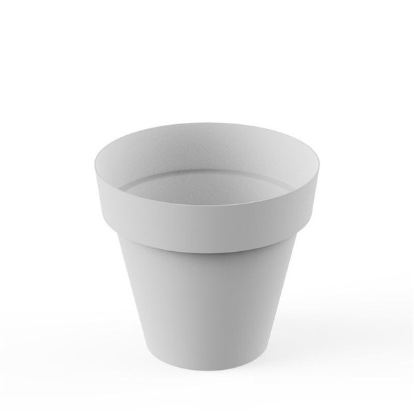 Tes maceta redonda ø 10cm blanco c24