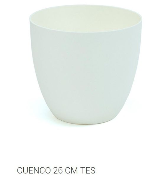 Tes cuenco 26cm blanco c24