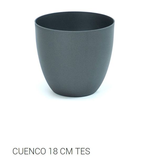 Tes cuenco 18cm antracita c24