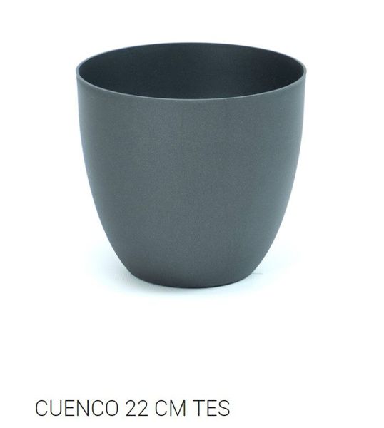 Tes cuenco 22cm antracita c24