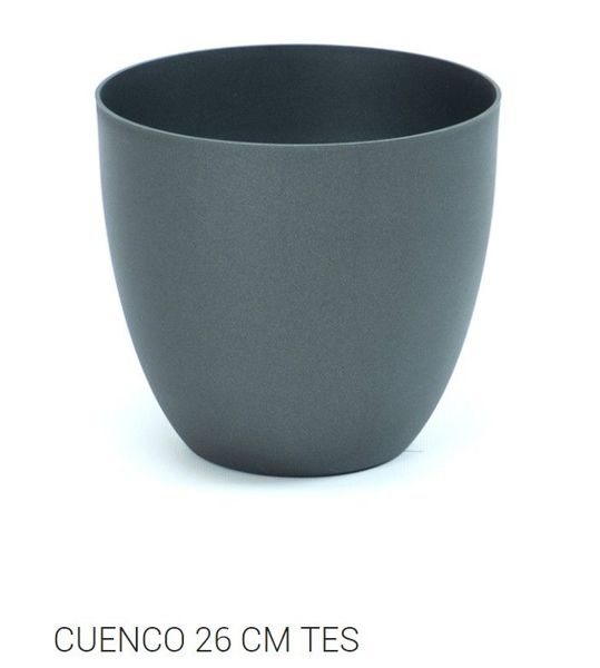 Tes cuenco 26cm antracita c24