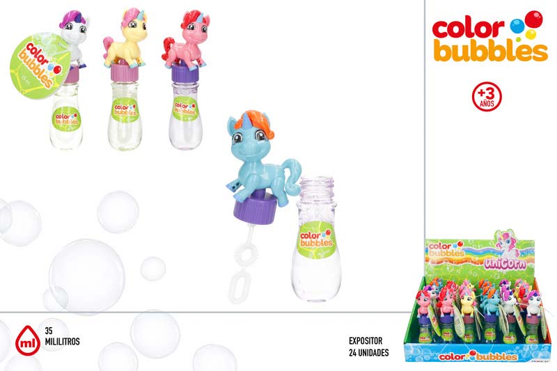 Color bubbles - pompero 35 ml unico