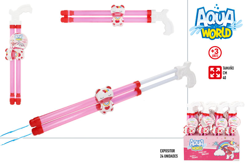 Aqua world-lanzador agua osito