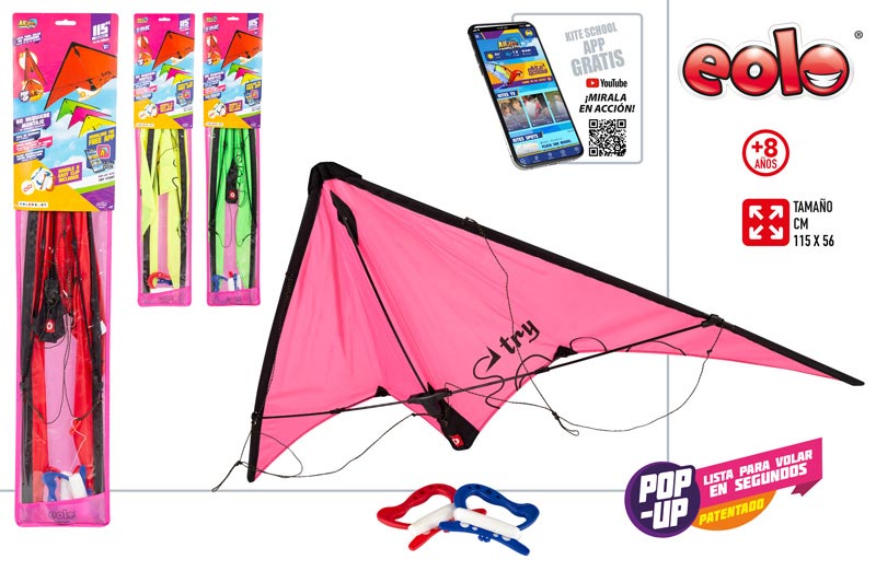 Cometa stunt kite pop-up 115x5