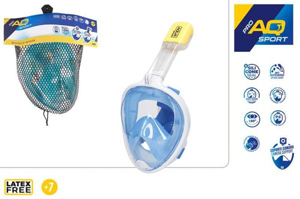 Aqua sport-mascara snorkel med
