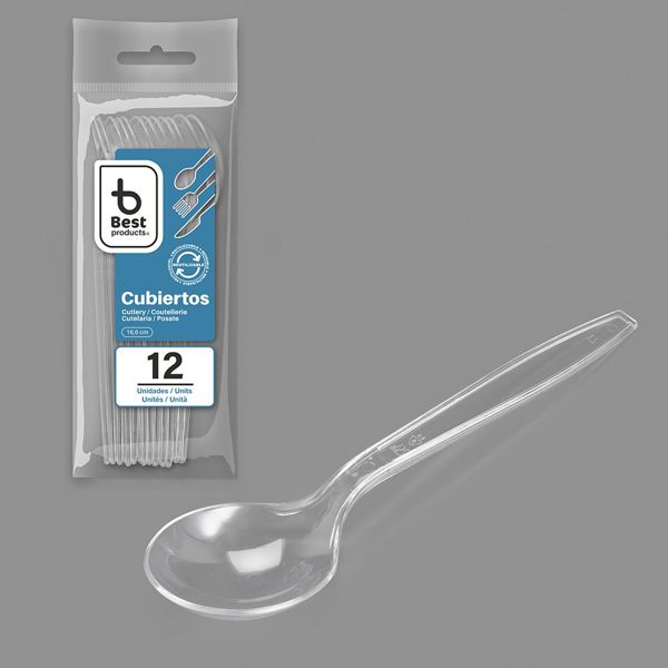 S/12 cuchara reut. transp. a/c 16,6 cm
