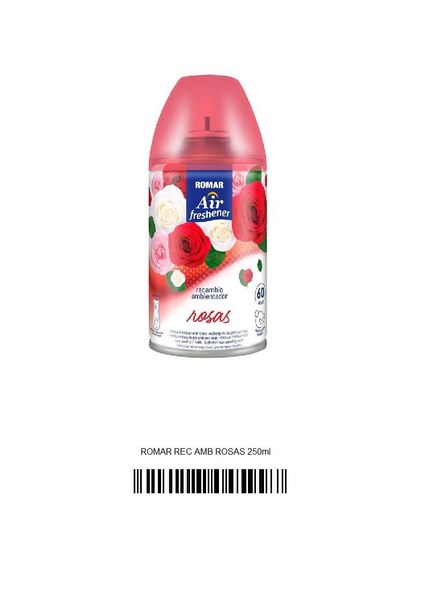 Recambio aerosol rosa 335cc