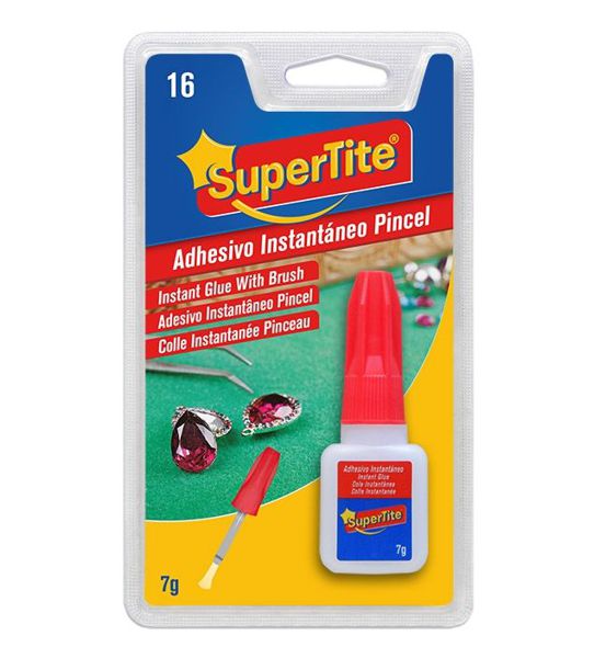 Supertite glue pincel ciano 7g