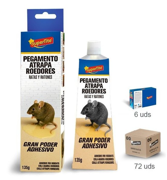Pegamento atrapa roedores 135gr