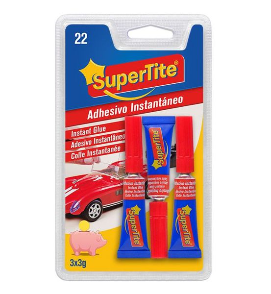 Instantaneo 3x3g adhesivo