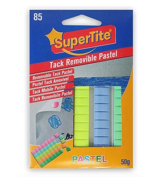 Chincheta adhesiva pastel,es50g(12/144