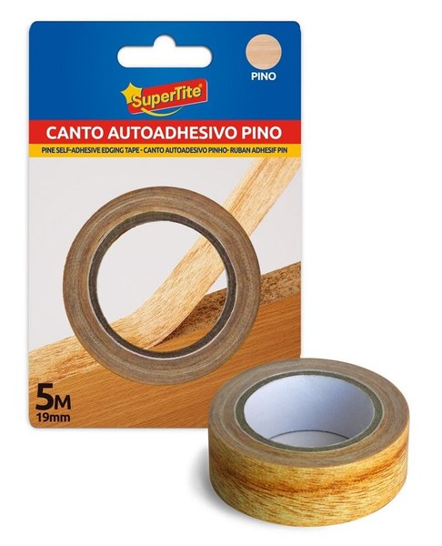 Canto autoadhesivo pino, 19mmx5m(12/144