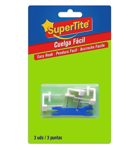 CUELGA FACIL 3PUNT, Blister 3uds (12/144