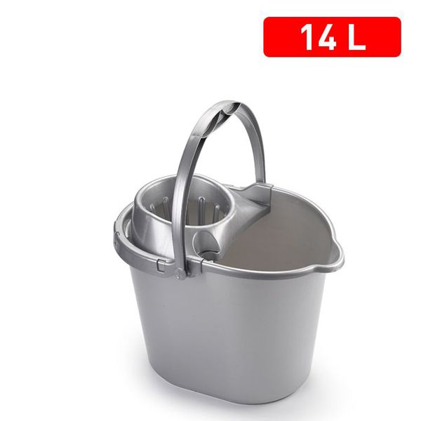 Cubo fregona plata