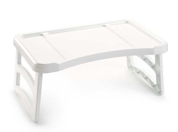 Bandeja plegable blanco