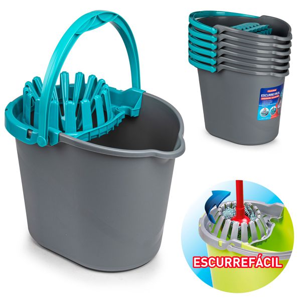 Cubo fregona escurrefacil