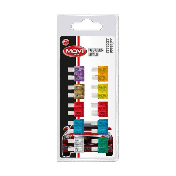 Blister 10 unid. fusible little fuse surt do