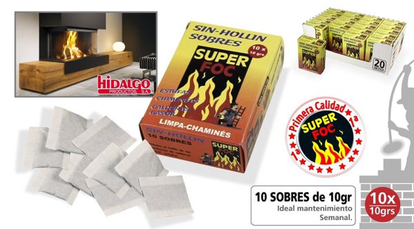 Sin hollin caja 10 sobres