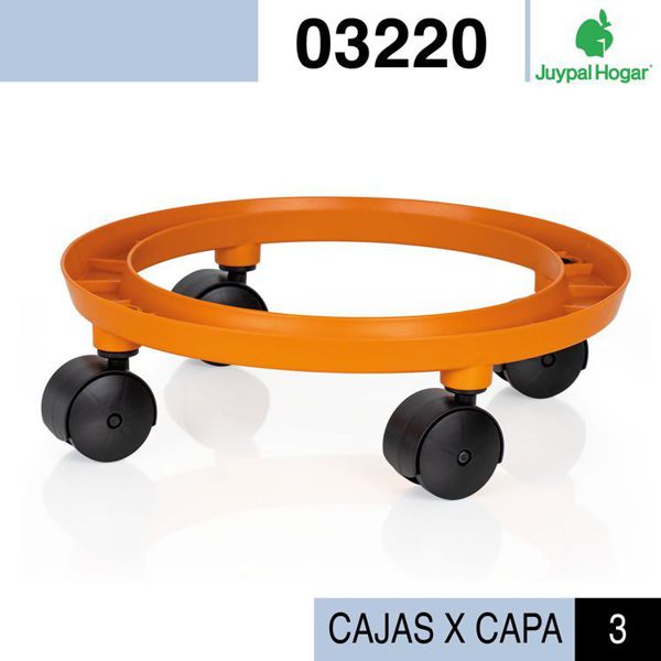 Carro porta bombona