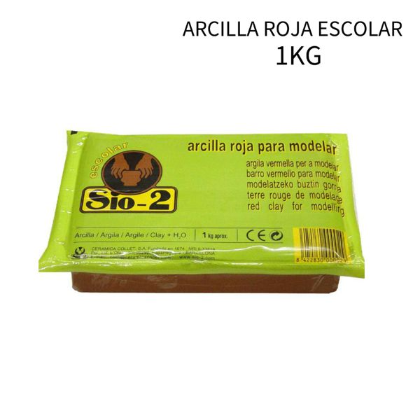 Arcilla roja modelar 1kg,2201