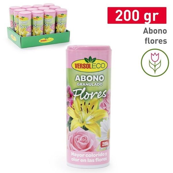 Abono granulado flores