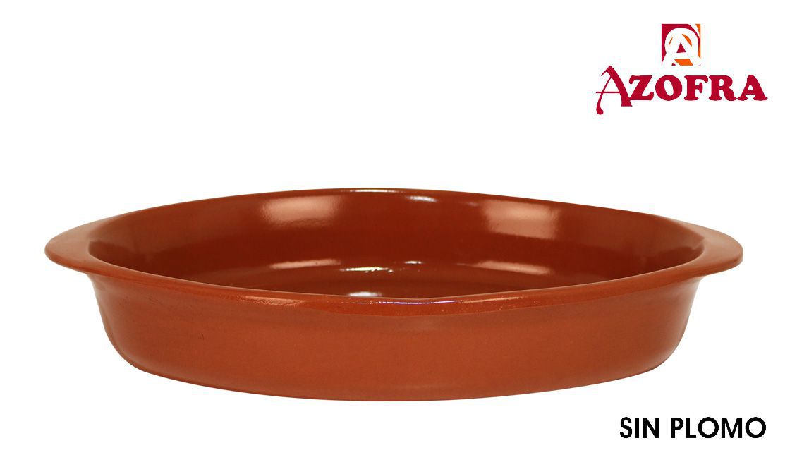 Fuente oval 44x26cm vitro azofra