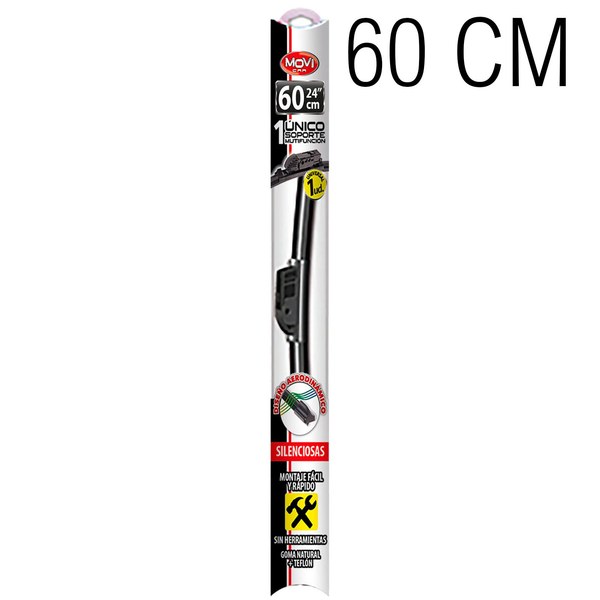 Escobilla limpiaparabrisas flex movi car multi-soporte med. 60 cm (10)