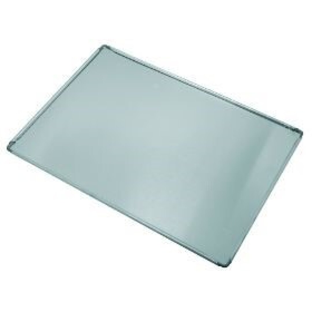 Bandeja rect. c/borde aluminio 40x37cm