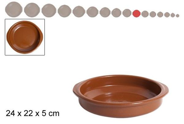 Cazuela 22 cm c/asas