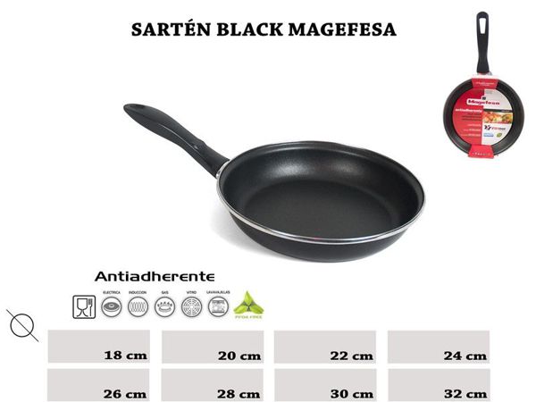 V black sarten 28*