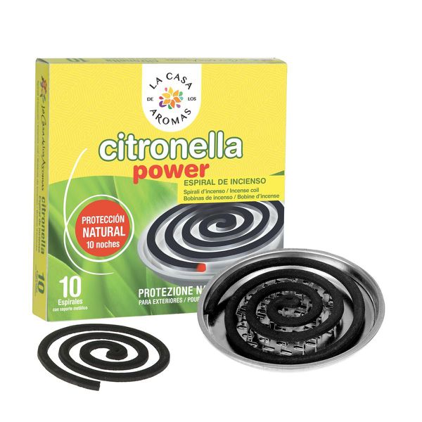 Exp.8 pack.10 espirales de citronela
