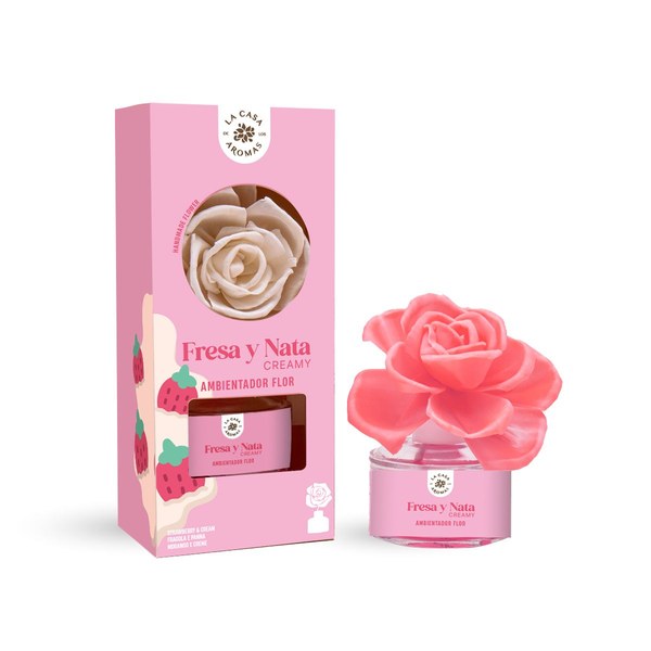 (9) amb mikado flor fresa & nata 65ml casa aromas
